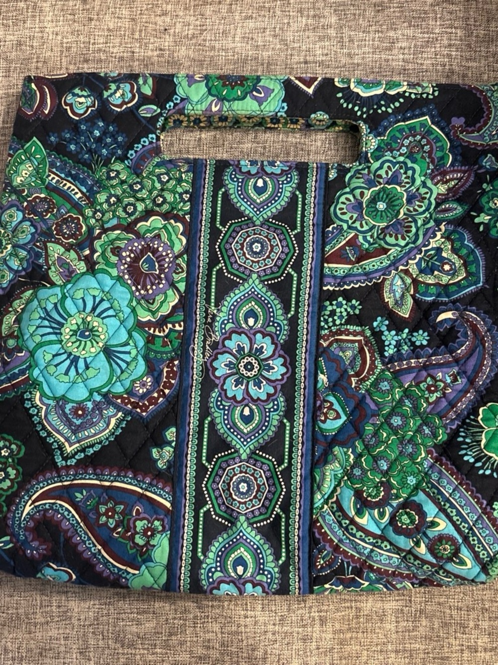 Vera Bradley Blue Rhapsody 2009 Holiday Tote